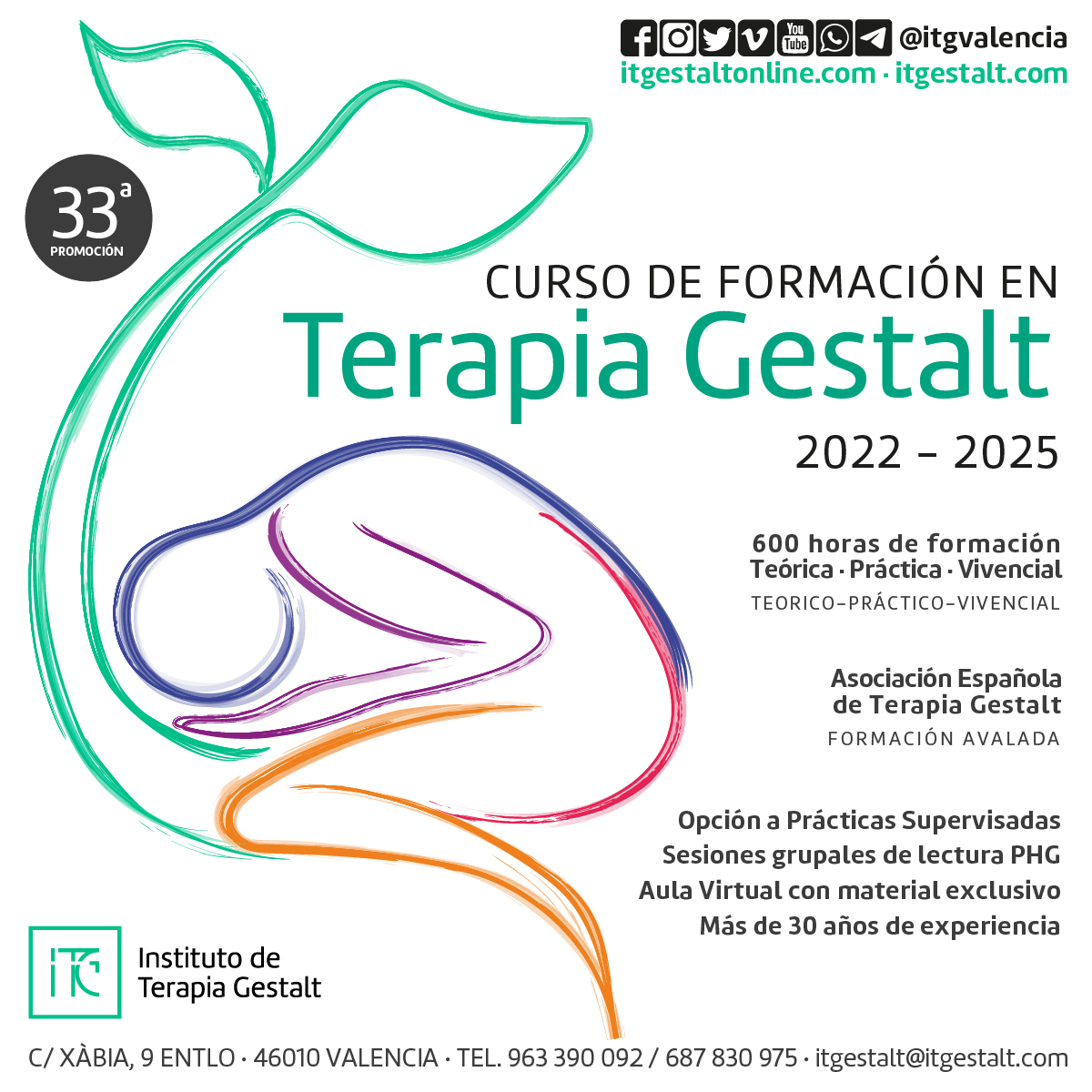 Formación Terapia Gestalt en Valencia