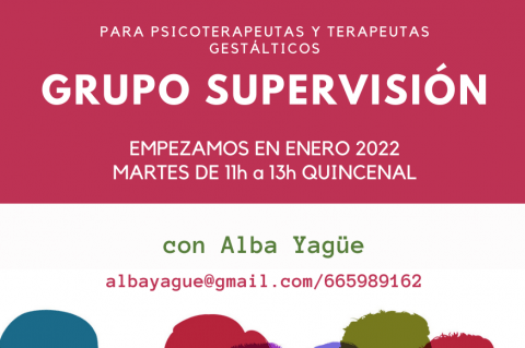 Grupo de supervisión con Alba Yagüe