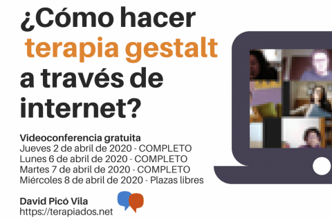Seminario virtual: ¿Cómo hacer terapia gestalt a través de internet?