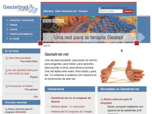 Presentación de Gestaltnet.net en el XI Congreso Gestalt